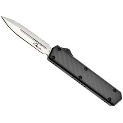 Couteau éjectable Golgoth - G11BS1 a dents