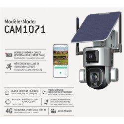 Caméra surveillance 360° cam1071 - Num'Axes